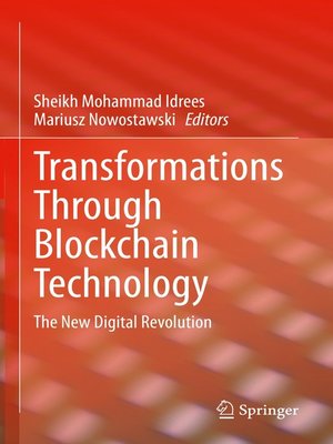 cover image of Transformations Through Blockchain Technology